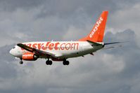 G-EZJF @ EGNT - Boeing 737-73V, Newcastle Airport, September 2006, - by Malcolm Clarke