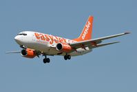 G-EZJW @ EGNT - Boeing 737-73V, Newcastle Airport, June 2006. - by Malcolm Clarke