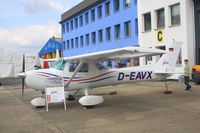 D-EAVX @ BBJ - At the Aviation Expo Europe 2011 - by lkuipers
