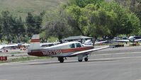 N6278U @ POC - Turning onto taxiway Echo and awaiting clearance to cross 26L - by Helicopterfriend