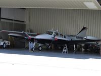 N3122L @ CNO - Parked in the hanger - by Helicopterfriend