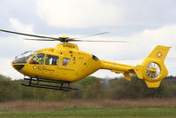 G-NWEM @ EGCB - North West Air Ambulance - by Chris Hall