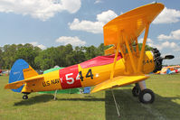 N59659 @ LAL - 1942 Boeing A75N1(PT17), c/n: 75-4226 ex USAF 42-16063 at 2012 Sun N Fun - by Terry Fletcher