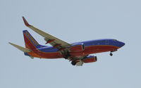 N455WN @ KLAX - Arriving at LAX on 24R - by Todd Royer