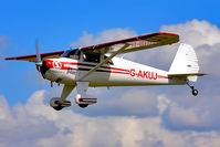 G-AKUJ @ BREIGHTON - Welcome visitor