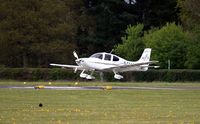 G-TAAB @ EGLD - Arriving back to it's home base. - by Clive Glaister
