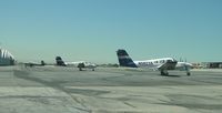 N5823A @ CCB - N5823A and N572AT, have just turned around and are preparing to taxi to the runway - by Helicopterfriend