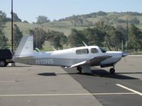 N13NS @ POC - Parked in transient parking - by Helicopterfriend