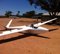 VH-VTS - M.Rule in H101 Salto VH-VTS recently imported to Australia - by J. Nugent