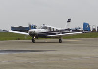 OY-JAD @ EGSH - Departing SaxonAir.