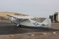 N4542E @ E60 - Parked outside Eloy Field - by Mark Silvestri