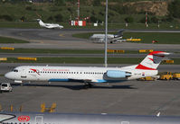 OE-LVF @ LOWW - Austrian Arrows Fokker 100 - by Thomas Ranner