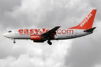 G-EZJS @ EGNT - Boeing 737-73V, Newcastle Airport, October 2006. - by Malcolm Clarke