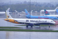 G-OZBL @ EGCC - Monarch - by Chris Hall