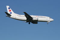 YU-ANV @ EBBR - Arrival to RWY 02 - by Daniel Vanderauwera