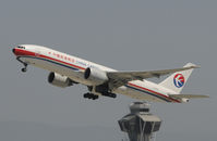 B-2078 @ KLAX - Departing LAX on 25R - by Todd Royer