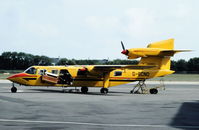 G-BCNO @ EGJJ - A short break between flights. - by Ken Videan