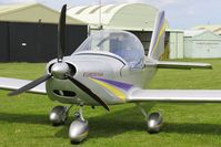 G-CDCT @ X5FB - Cosmik EV-97 TEAMEUROSTAR UK, Fishburn Airfield, May 2007. - by Malcolm Clarke