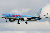 G-OOBR @ EGCC - Thomson - by Chris Hall