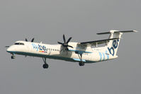 G-JEDT @ EGCC - flybe - by Chris Hall