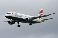 G-BUSF @ EGNT - Airbus A320-111, Newcastle Airport, October 2006. - by Malcolm Clarke