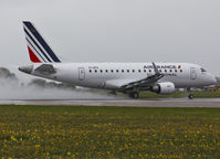 EI-DFH @ EGSH - Departing a very wet EGSH after spray into AirFrance Regional C/S (to become F-HBXL). - by Matt Varley