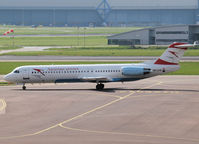 OE-LVD @ AMS - Taxi to runway 24 of Schiphol Airport - by Willem Göebel