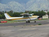 N64866 @ POC - Taxiing to runway 26 on taxiway Sierra - by Helicopterfriend