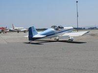 N76JV @ CNO - Heading to the runway - by Helicopterfriend