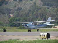 N5224F @ POC - Waiting Ground Control clearence to taxi back to parking area - by Helicopterfriend