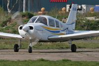 G-BODB @ EGCF - Piper PA-28-161, Sandtoft Airfield, April 2007. - by Malcolm Clarke
