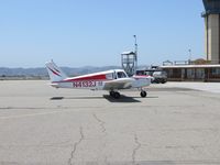 N4132J @ CNO - Taxiing northbound past Flying Tigers Aviation - by Helicopterfriend