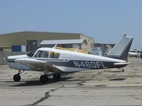 N460FL @ CNO - Parked near the paint shop - by Helicopterfriend