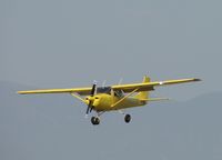 N50673 @ POC - Tweety Bird on final for 26L - by Helicopterfriend