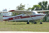 N8383B @ EVB - At New Smyrna Beach Airport - by Terry Fletcher