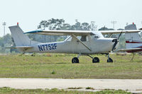 N7752F @ EVB - At New Smyrna Beach Airport - by Terry Fletcher