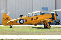 N5451E @ EVB - At New Smyrna Beach Airport - by Terry Fletcher