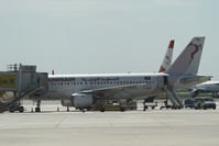 TS-IMO @ LOWW - Tunisair Airbus A319
