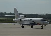 VP-CLB @ LOWW - Volkswagen Air Services Falcon 900