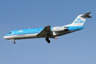 PH-WXD @ EGNT - Fokker 70 (F28-0070), Newcastle Airport, March 2007. - by Malcolm Clarke