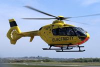 G-WPDB @ EGFH - Visiting helicopter operated by Western Power Distribution Helicopter Unit based at Bristol International Airport. Previously registered D-HAIT - by Roger Winser