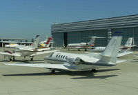 M-AGGY @ LOWW - Private Cessna 550 - by Thomas Ranner