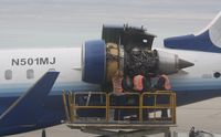 N501MJ @ KORD - CL-600-2C10
