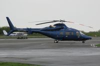 N5120 @ EGFH - Visiting Bell 430 helicopter. Subsequently registeted M-DWSF. - by Roger Winser
