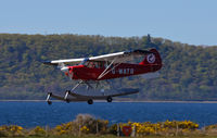 G-WATR @ OBAN - Landing at Oban (Connel) airport. - by Jonathan M Allen