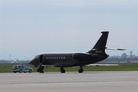 OO-OFP @ EDDP - Seems that this black knight of the skies is in trouble.... - by Holger Zengler