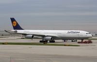 D-AIGV @ KORD - Airbus A340-300 - by Mark Pasqualino