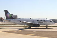XA-VOA @ KLAX - Volaris Airbus A319-133 XA-VOA Andrea aeeiving on RWY 25R KLAX. - by Mark Kalfas