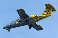 1116 @ LOWL - Austrian Air Force Saab 105OE final approach in LOWL/LNZ