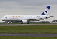 TC-FBO @ EGSH - Brand new Freebird A320 arriving at EGSH for the first time.